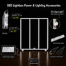 Caisson lumineux LED surdimensionné SEG - Hauteur de 4 m (13 pieds) 