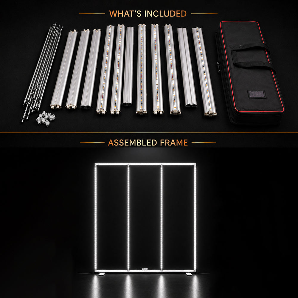 Caisson lumineux LED surdimensionné SEG - Hauteur de 4 m (13 pieds) 