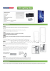 Backlit SEG Fabric Display Frame - 4.7inch Depth Aluminum Profile