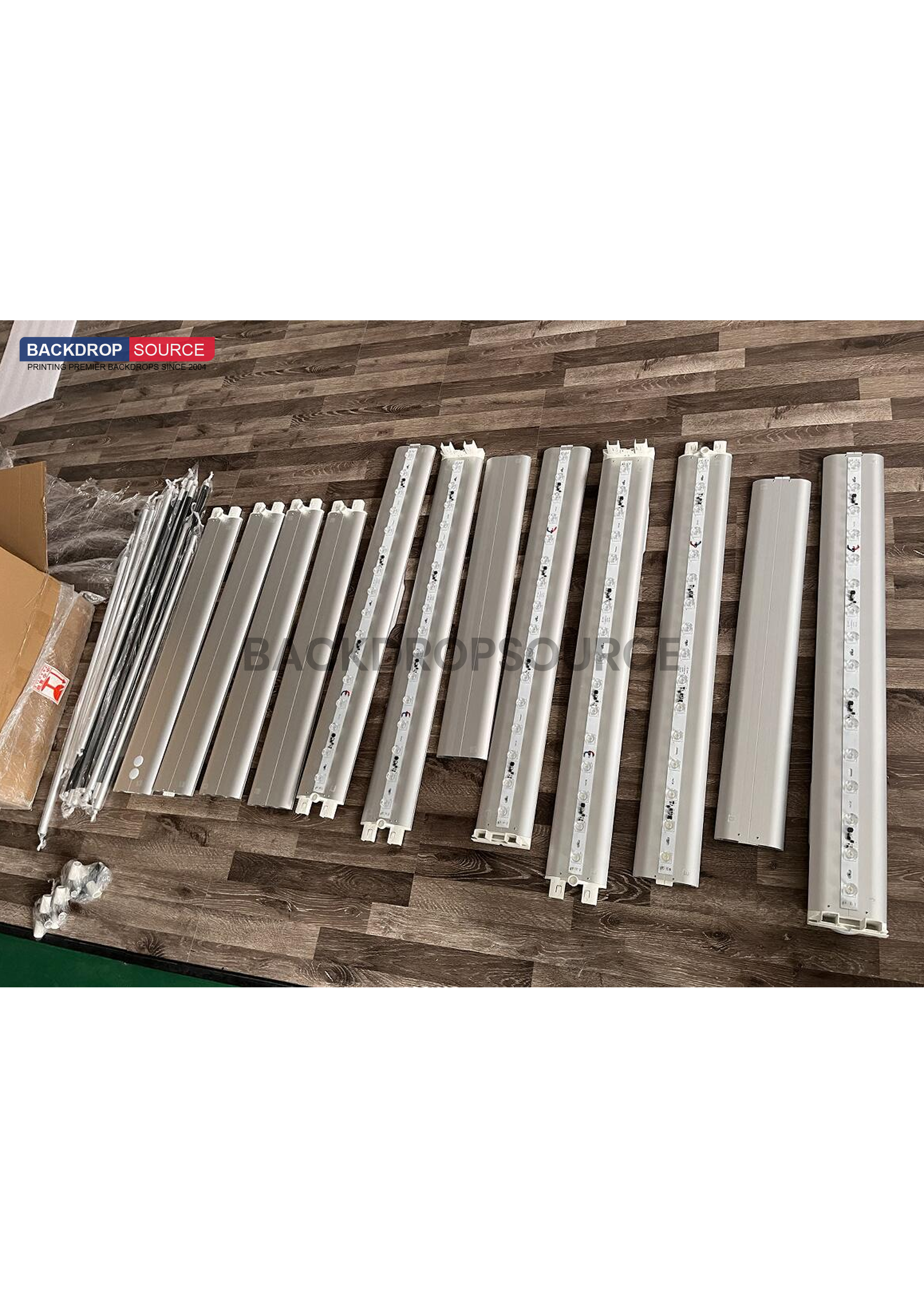 SEG Fabric LED Light Box Display - 8.2ft W x 8.2ft H