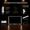 Caisson lumineux LED en tissu SEG - 6 m de large 