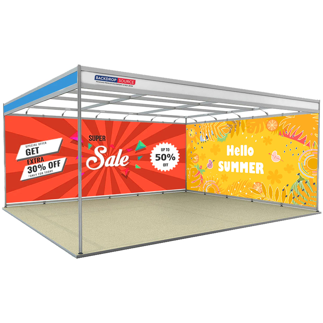 Shell Scheme Exhibition Graphics ( Full Coverage Seamless ...