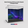Shell scheme Exhibition Graphics for 10ft Wide x 6.5ft Depth Booth