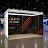 Shell Scheme Exhibition Graphics for 16.4ft Wide x 10ft Depth Booth