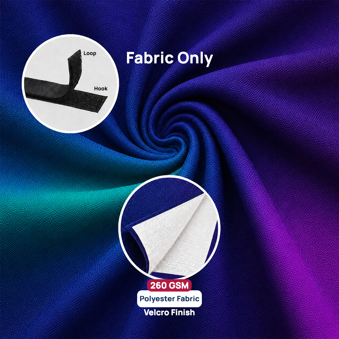 Conception graphique modulaire pour un stand de 6 m de large x 3 m de profondeur 
