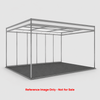 Conception graphique modulaire pour un stand de 6 m de large x 3 m de profondeur 