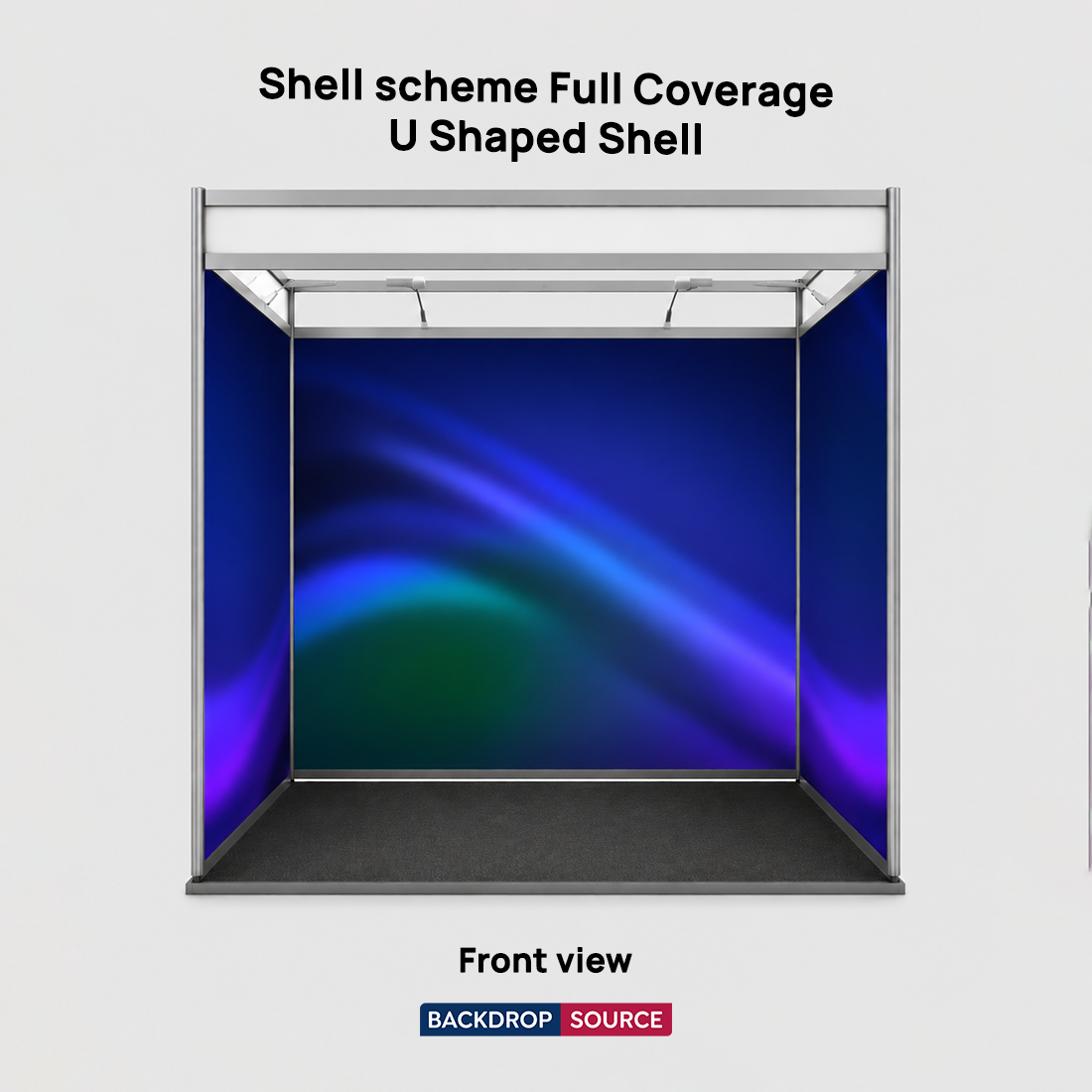 Shell scheme Exhibition Graphics  ( Full Coverage Seamless)