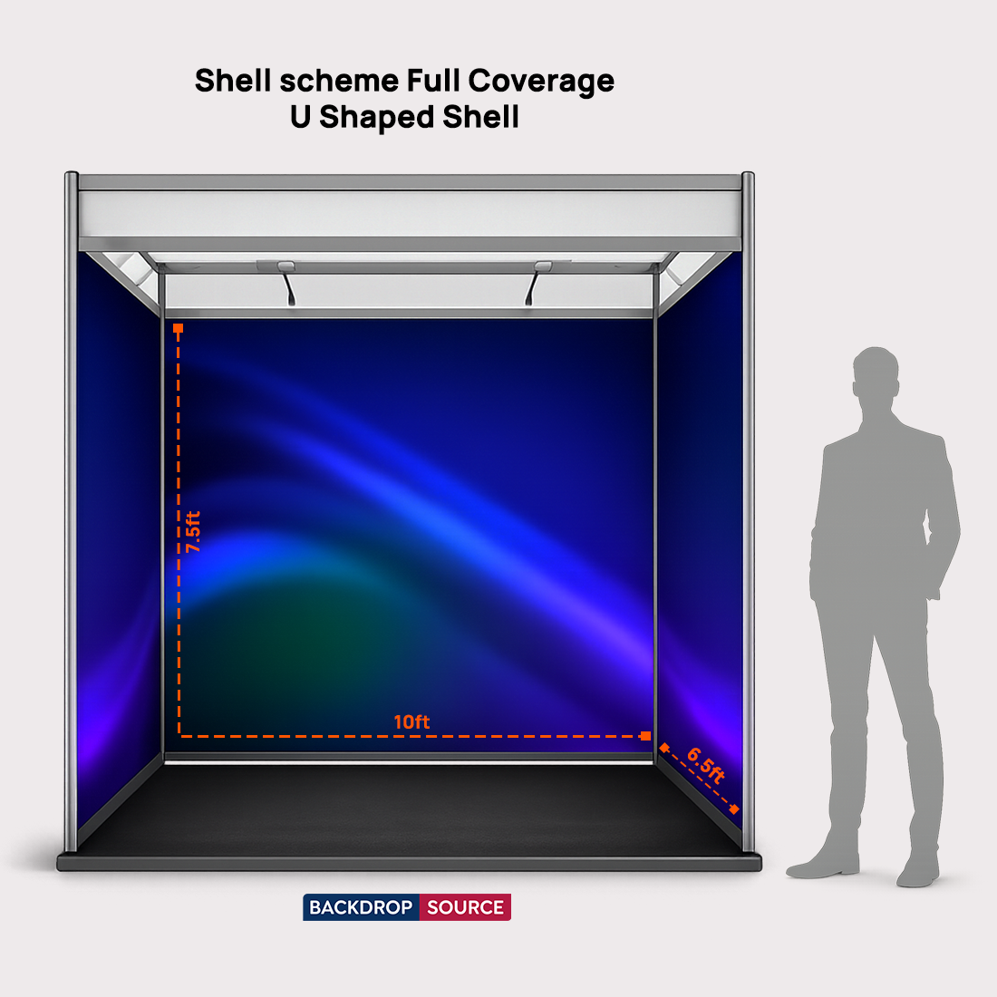 Graphisme d'exposition Shell (couverture complète sans raccord) 