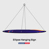 Sky Tube Hanging Banner - Ellipse Face Down