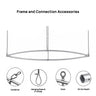 Sky Tube Hanging Banner - Ellipse Face Down