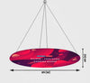 Sky Tube Hanging Banner - Ellipse Face Down