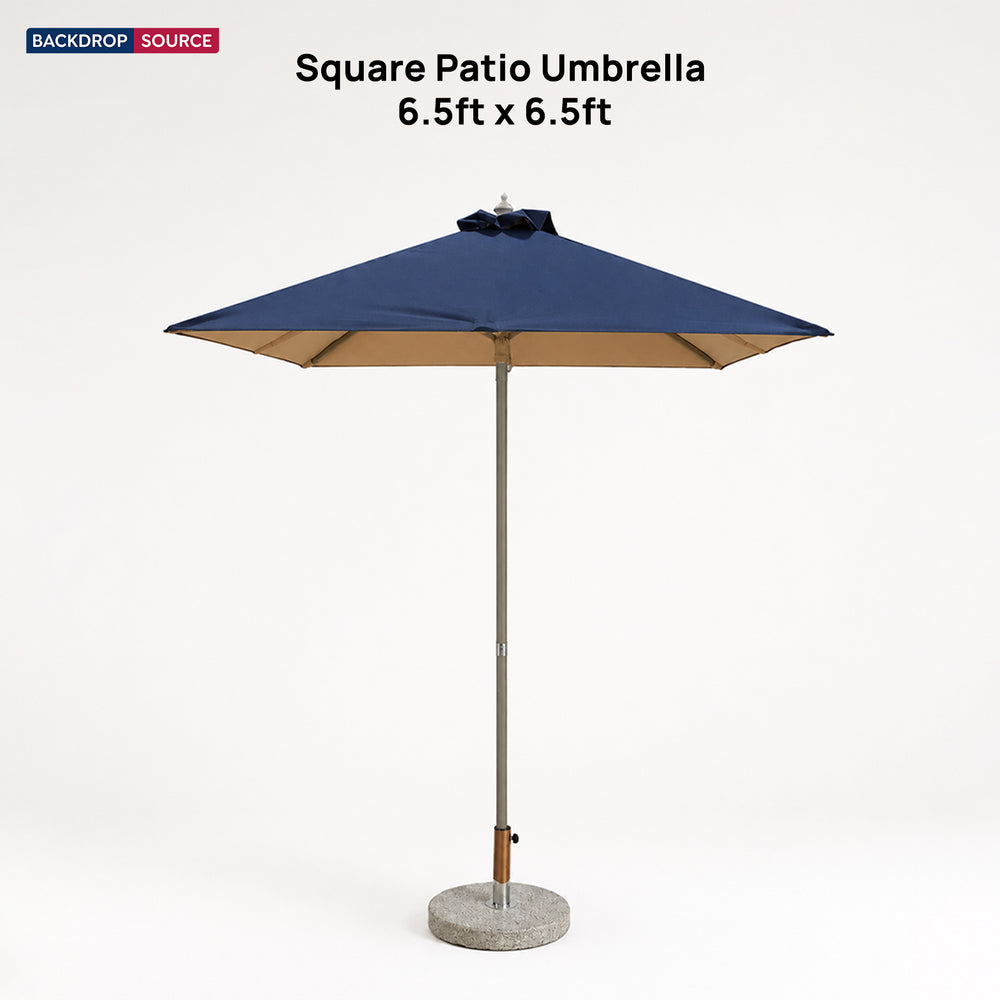 Parasol carré pour terrasse – 1,98 m x 1,98 m 