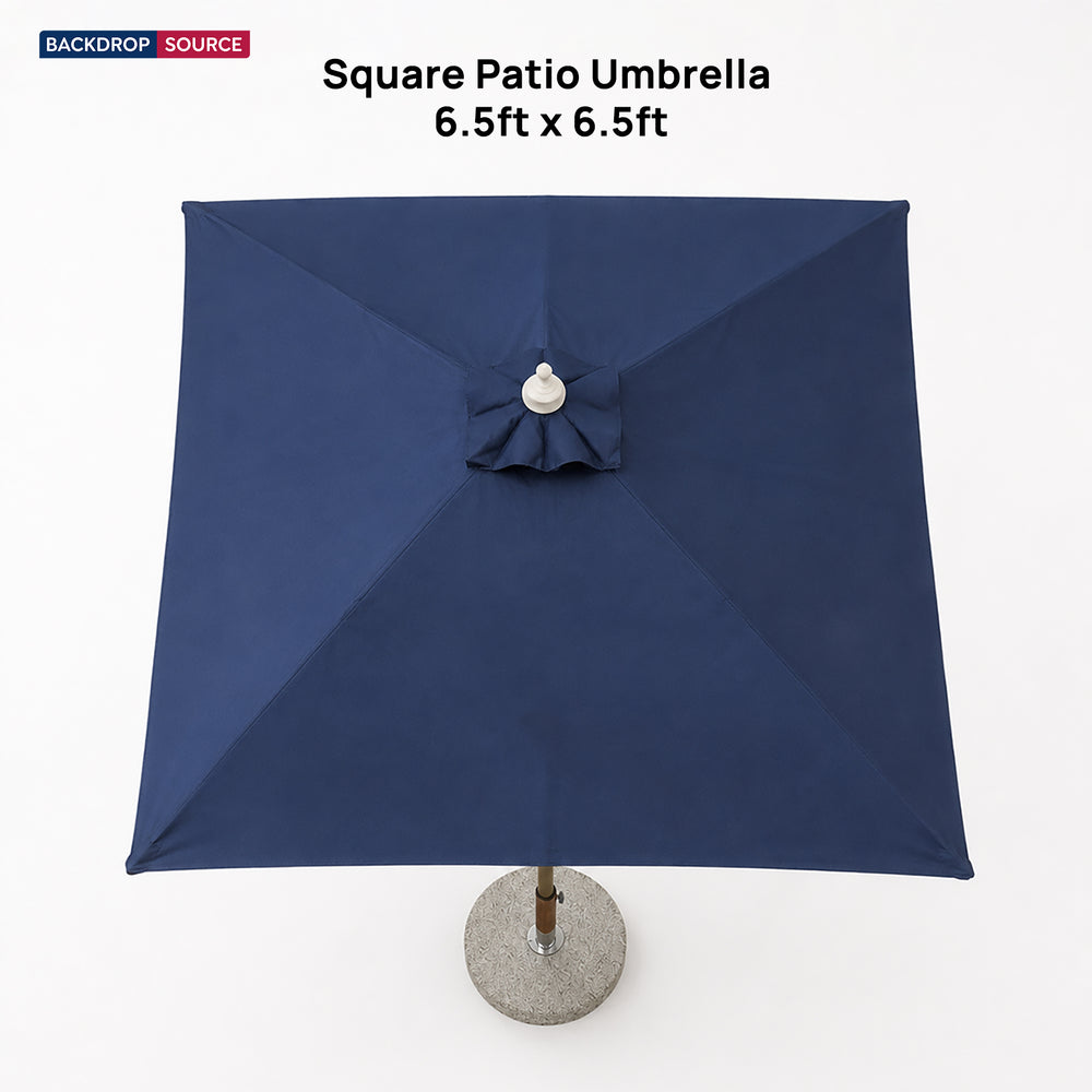 Parasol carré pour terrasse – 1,98 m x 1,98 m 