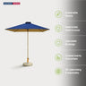 Square Patio Umbrella – 6.5ft x 6.5ft