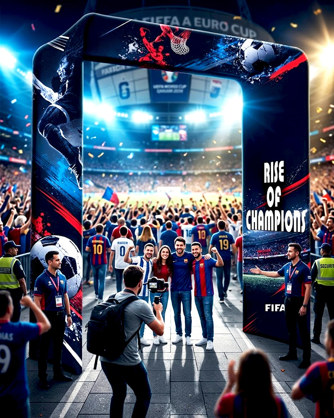 FIFA 2026 Square Fabric Display Arch