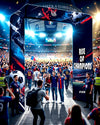 FIFA 2026 Square Fabric Display Arch