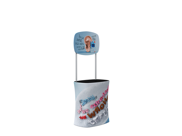 Rectangle Counter with Header Panel