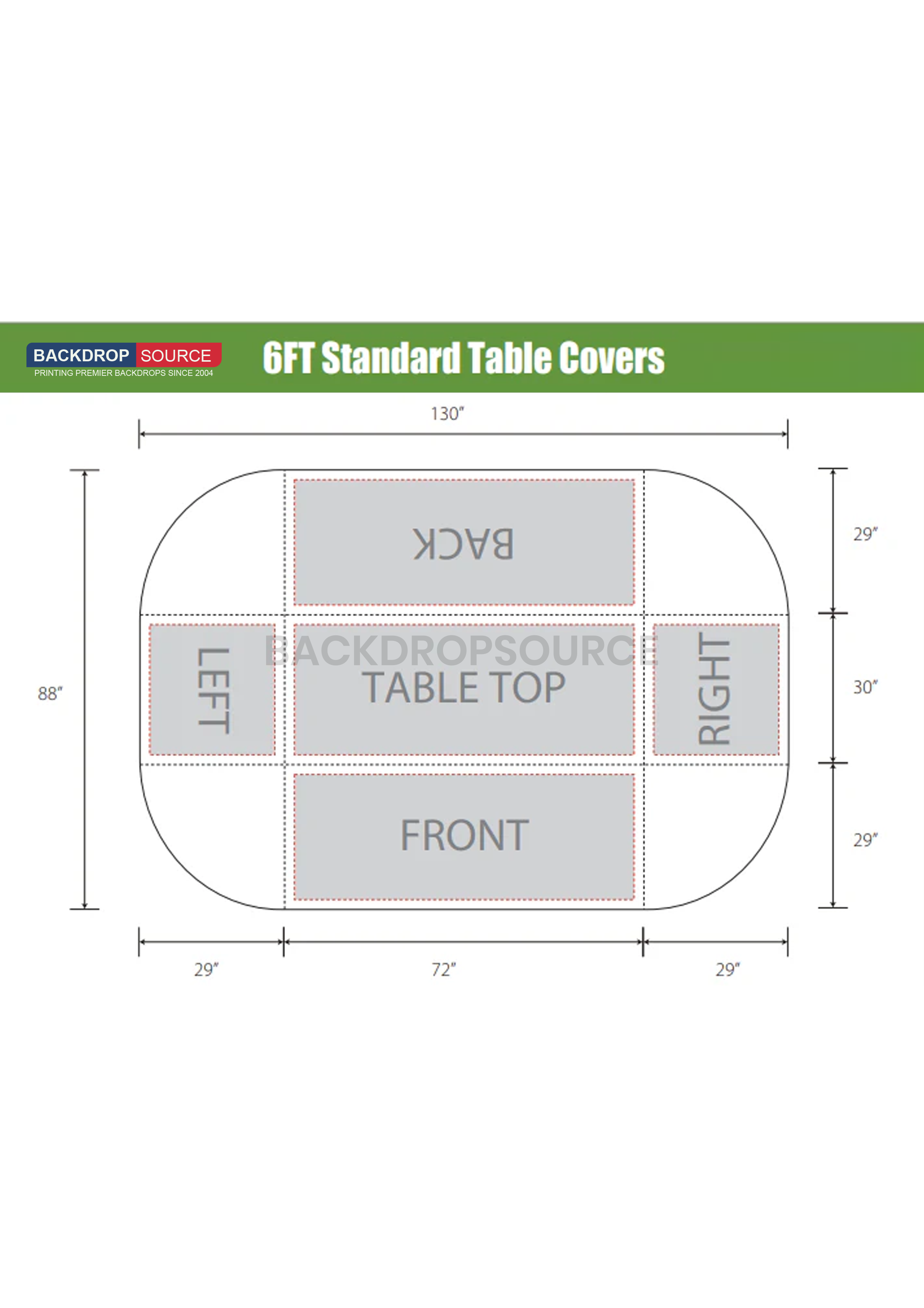 FIFA 2026 Standard Table Covers