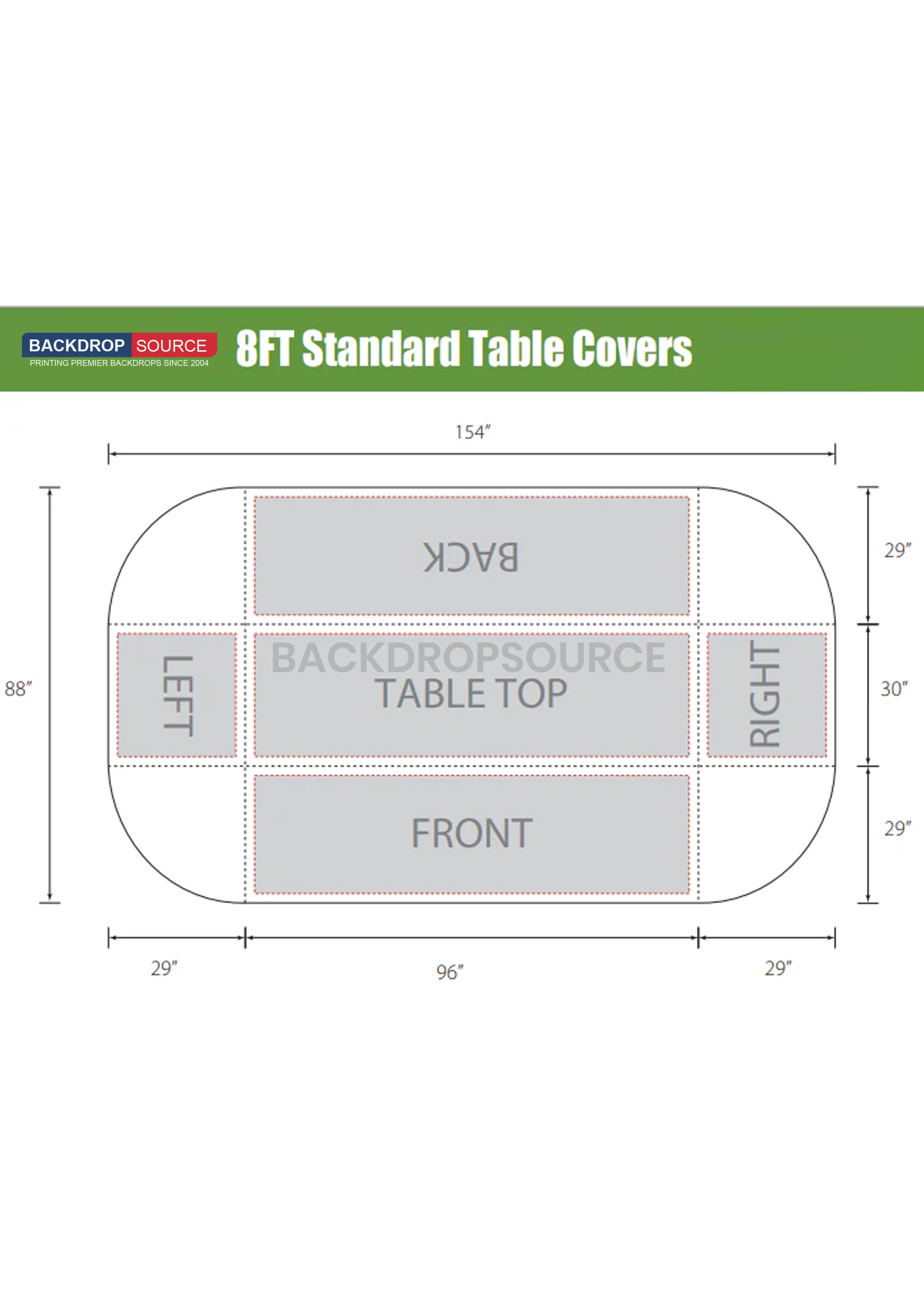 FIFA 2026 Standard Table Covers
