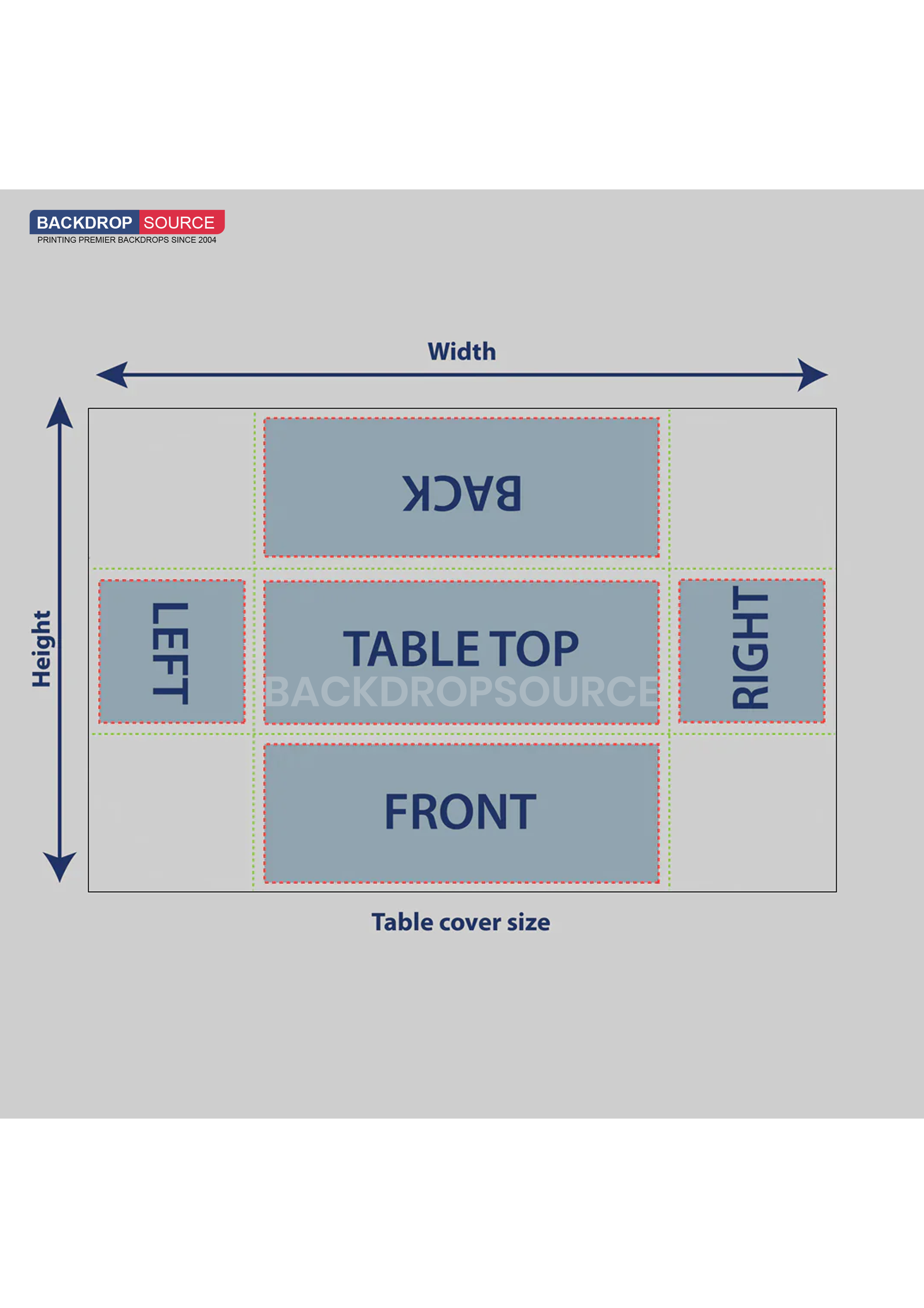 FIFA 2026 Standard Table Covers