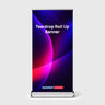 Teardrop Fabric Roll Up Banner