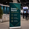 Teardrop Fabric Roll Up Banner