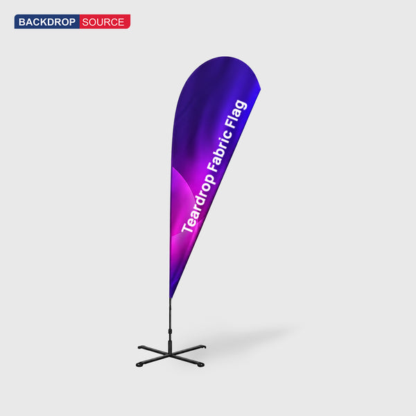 Drapeau en forme de larme 