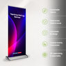 Teardrop Fabric Roll Up Banner