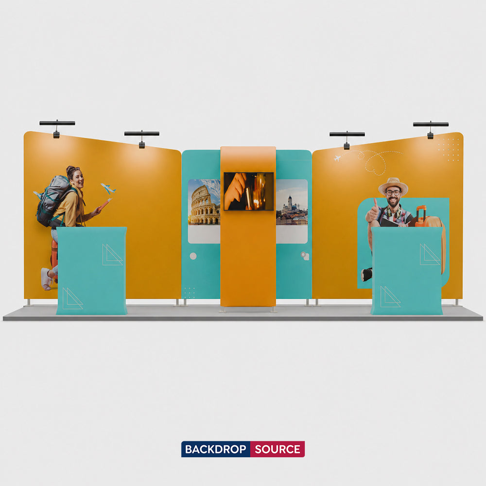 Ensemble d'exposition ultime - 6 m x 3 m 