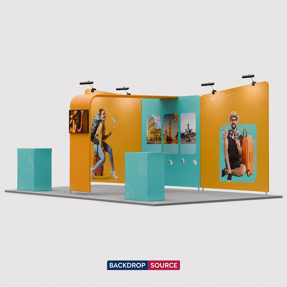 Ensemble d'exposition ultime - 6 m x 3 m 