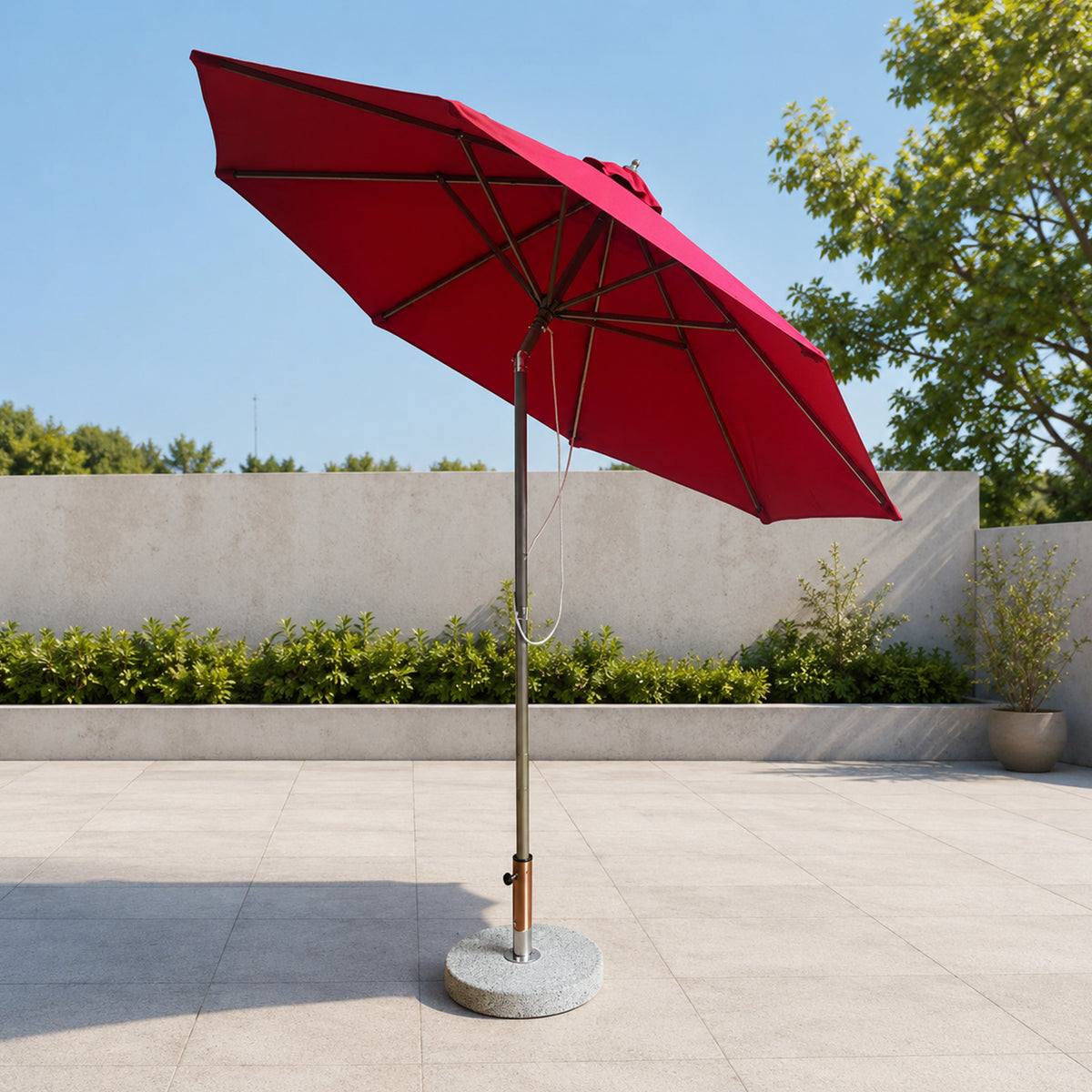 Tilting Patio Umbrellas – 8.8ft x 8.8ft