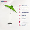 Parasols de terrasse inclinables (structure en fer) – 2,7 m x 2,7 m 