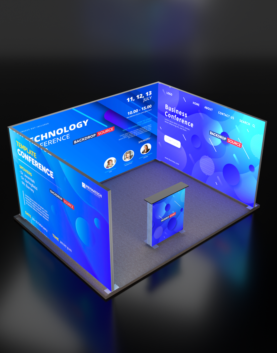 SEG Modular Lightbox Display Kit - Model 2 | Backlit Exhibit Display ...