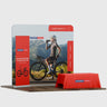 10x10 Starter Booth Kit with Backwall, Banner Stand & Table Cover