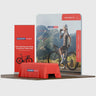 10x10 Starter Booth Kit with Backwall, Banner Stand & Table Cover