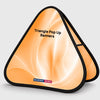 Bannières triangulaires pliables (impression recto verso) 