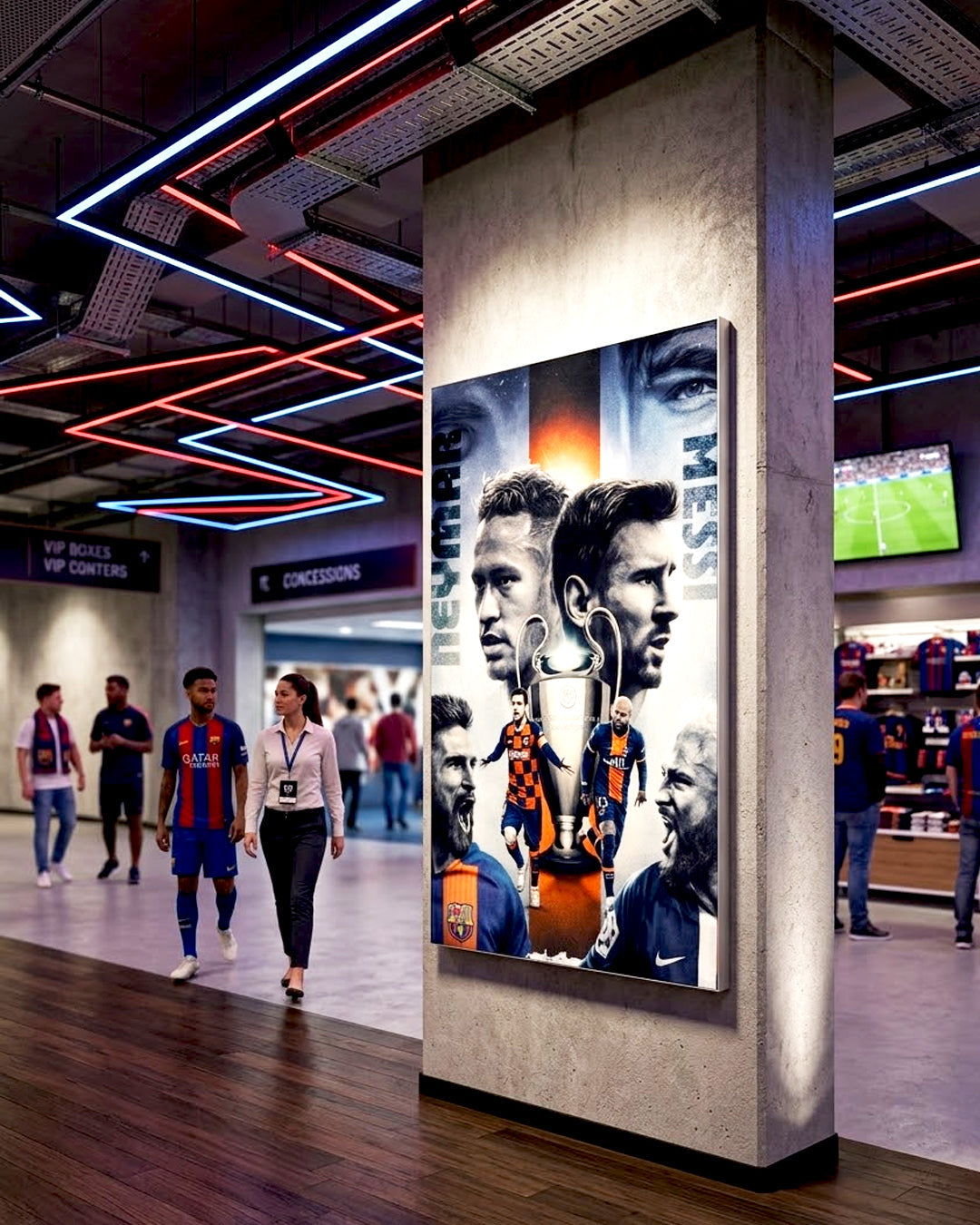 FIFA 2026 Wall-Mounted SEG Light Box