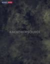 Printed Washed Dark Green Wrinkle‑Resistant Backdrop for Fashion Photography