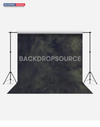 Printed Washed Dark Green Wrinkle‑Resistant Backdrop for Fashion Photography