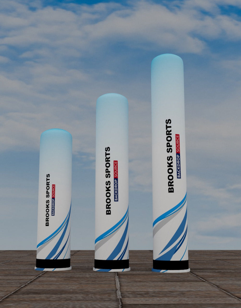 Colonnes gonflables 