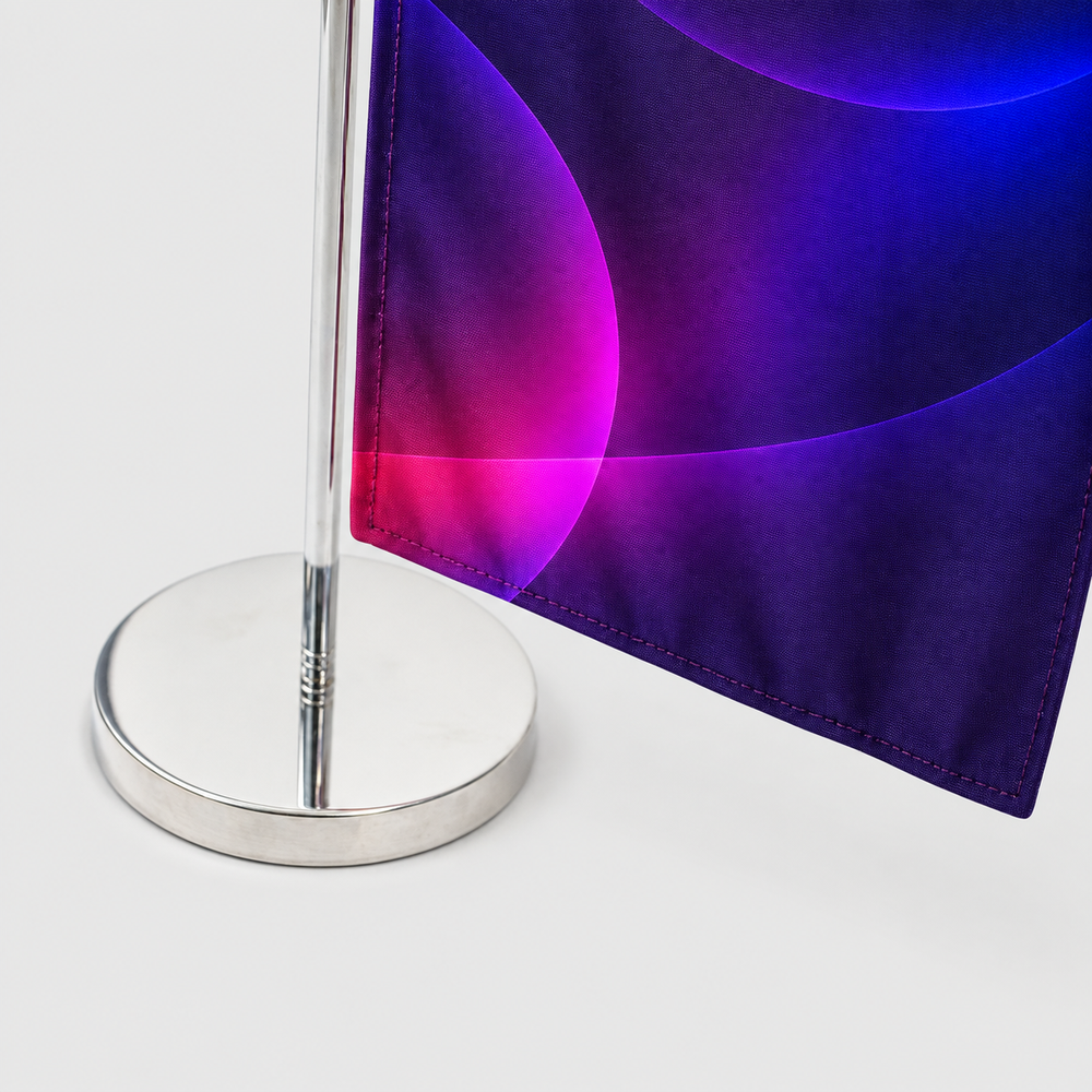 Desk Flag Pole (Double Flags)