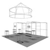 Modular Booth Kits 20ft x 20ft - Model 09