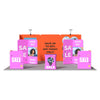 Modular Booth Kits 20ft x 20ft - Model 17