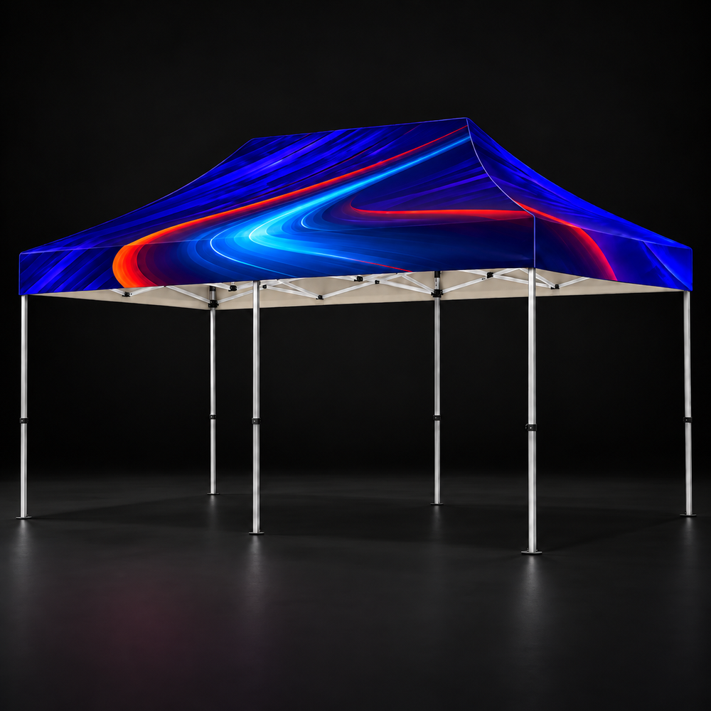 10x20 Lighted Canopy Tent