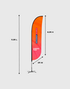 FIFA 2026 Convex Feather Flag