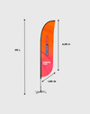 FIFA 2026 Convex Feather Flag