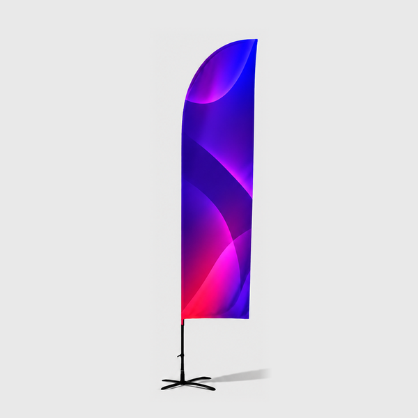 Straight Feather Flag with Uni-Fit Pole