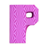 Freestanding 3D Alphabet Stand