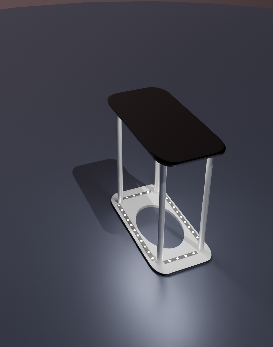 Backlit fabric LED Counter Display 3ft/4ft/6ft W