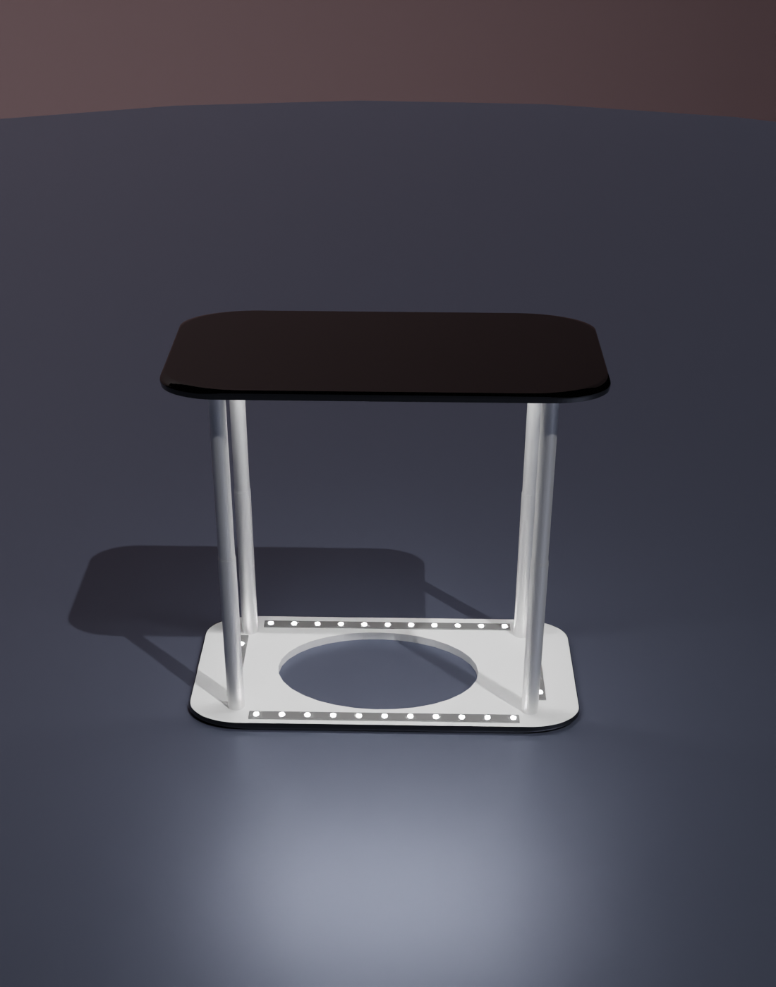 Backlit fabric LED Counter Display 3ft/4ft/6ft W